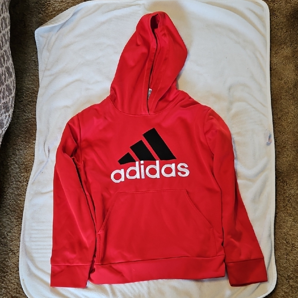 Adidas Red Hoodie